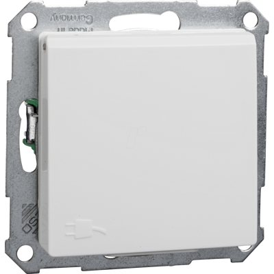 ELSO 265034 Enchufe de Pared con Tapa Abatible - Tomas de corriente ELSO 265034 Enchufe de Pared con Tapa Abatible - Tomas de corriente