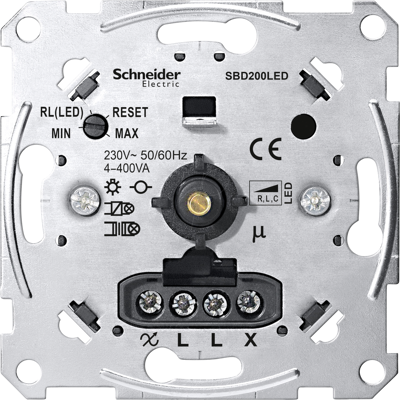Regulador universal ELSO - 4-400W - para LED, incandescente, halógeno Regulador universal ELSO - 4-400W - para LED, incandescente, halógeno