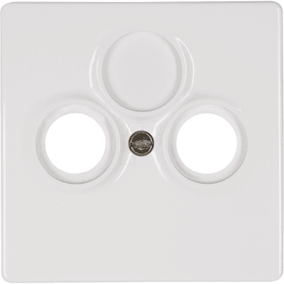 KOPP EL VEN 491929185 - Cubierta para caja de antena - triple, VENECIA, blanco puro KOPP EL VEN 491929185 - Cubierta para caja de antena - triple, VENECIA, blanco puro
