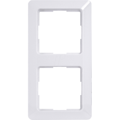 KOPP EL 02 305713005 - HK02 - marco protector doble, blanco ártico KOPP EL 02 305713005 - HK02 - marco protector doble, blanco ártico