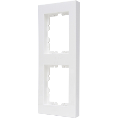 KOPP EL 07 406929008 - HK07 PURE - Marco de cubierta 2 veces, blanco puro KOPP EL 07 406929008 - HK07 PURE - Marco de cubierta 2 veces, blanco puro