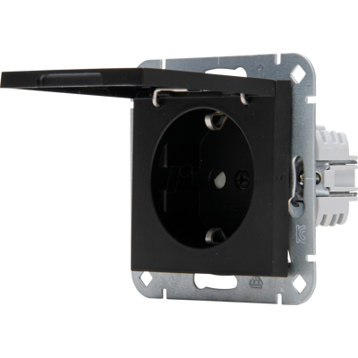 KOPP EL 07 940150003 - HK07 - Toma de tapa con bisagras, reh. Protección t&aacut KOPP EL 07 940150003 - HK07 - Toma de tapa con bisagras, reh. Protección t&aacut