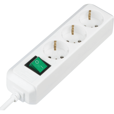 BRENNENSTUHL EL 3-FACH MS5-WS - Eco-Line, regleta triple, blanca BRENNENSTUHL EL 3-FACH MS5-WS - Eco-Line, regleta triple, blanca