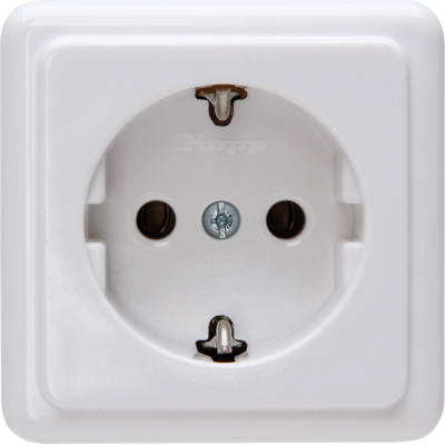 Kopp Modelo 101802000 - Enchufe de superficie IP20 - Blanco Kopp Modelo 101802000 - Enchufe de superficie IP20 - Blanco