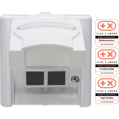 KOPP EL BE 109902001 - AZUL ELECTRIC - Caja vacía AP-FR, para 2 módulos C KOPP EL BE 109902001 - AZUL ELECTRIC - Caja vacía AP-FR, para 2 módulos C