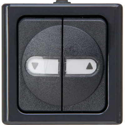 KOPP EL BE 561515005 - BLUE ELECTRIC - Interruptor ciego, antracita KOPP EL BE 561515005 - BLUE ELECTRIC - Interruptor ciego, antracita