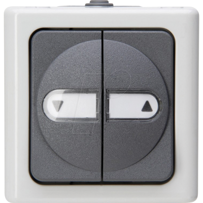 KOPP EL BE 561556004 - BLUE ELECTRIC - interruptor de persiana, gris KOPP EL BE 561556004 - BLUE ELECTRIC - interruptor de persiana, gris