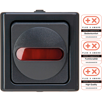 KOPP EL BE 561615008 - AZUL ELÉCTRICO - interruptor de control, antracita KOPP EL BE 561615008 - AZUL ELÉCTRICO - interruptor de control, antracita