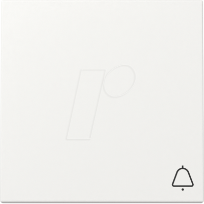 GIRA 3286 27 - Balancín con símbolo timbre, blanco puro opaco sat GIRA 3286 27 - Balancín con símbolo timbre, blanco puro opaco sat