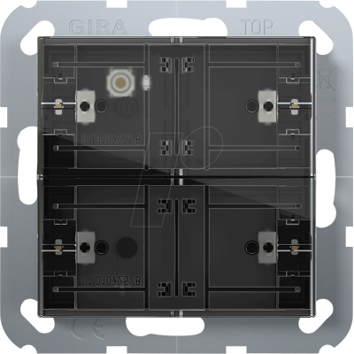 Sensor Táctil Gira 501200 - Compatible con KNX - 2 Botones - Montaje Encastado Sensor Táctil Gira 501200 - Compatible con KNX - 2 Botones - Montaje Encastado
