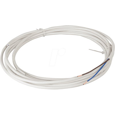 FREI H03VV F275W 5M - Tubo flexible H03VV-F, 2 x 0,75 mm, 5 m, blanco FREI H03VV F275W 5M - Tubo flexible H03VV-F, 2 x 0,75 mm, 5 m, blanco