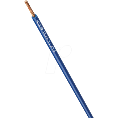 LAPP H07VK 2,5DBU-100 - Alambre de interruptor H07V-K, 2,5 mm², 100 m, azul oscuro LAPP H07VK 2,5DBU-100 - Alambre de interruptor H07V-K, 2,5 mm², 100 m, azul oscuro
