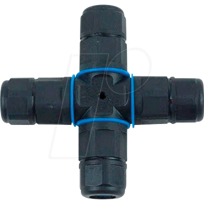 HEITRONIC HEIT 45613 - Pieza de Unión de cables, transversal, IP68, 3 polos HEITRONIC HEIT 45613 - Pieza de Unión de cables, transversal, IP68, 3 polos