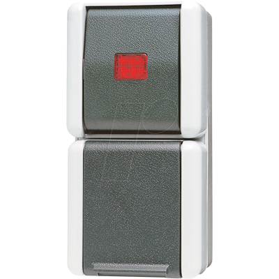 JUNG Modelo 876KOW Cinta de corriente con interruptor JUNG Modelo 876KOW Cinta de corriente con interruptor
