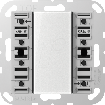JUNG JG A 52941 ST - KNX Módulo universal de sensor pulsador de 4 velocidades, F50, s JUNG JG A 52941 ST - KNX Módulo universal de sensor pulsador de 4 velocidades, F50, s