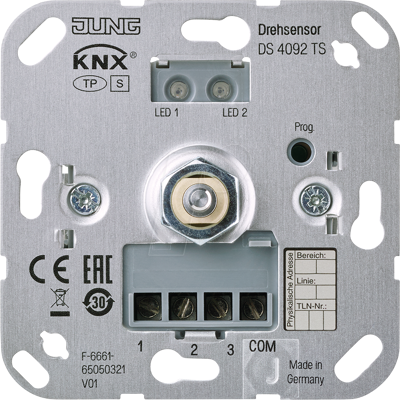 JUNG JG DS 4092 TS - Sensor rotativo KNX JUNG JG DS 4092 TS - Sensor rotativo KNX