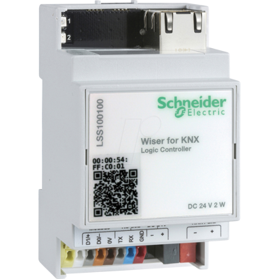 Schneider Electric LSS100100 Gateway - KNX, Modbus, BACnet Controlador Schneider Electric LSS100100 Gateway - KNX, Modbus, BACnet Controlador