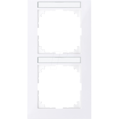 Merten M-Pure Placa de pared - Blanco activo - Cubierta de interruptor Merten M-Pure Placa de pared - Blanco activo - Cubierta de interruptor