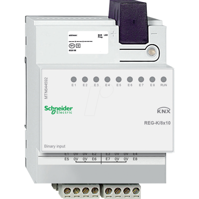 Schneider Electric MTN644592 - Entrada binaria - Gris claro Schneider Electric MTN644592 - Entrada binaria - Gris claro