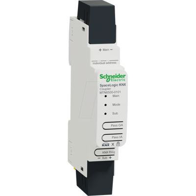 Schneider Electric MTN6500-0101 Acoplador KNX en Carril DIN Schneider Electric MTN6500-0101 Acoplador KNX en Carril DIN
