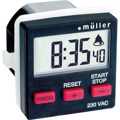 Muller - 21439 - Negro - 1 canal - Temporizador digital Muller - 21439 - Negro - 1 canal - Temporizador digital