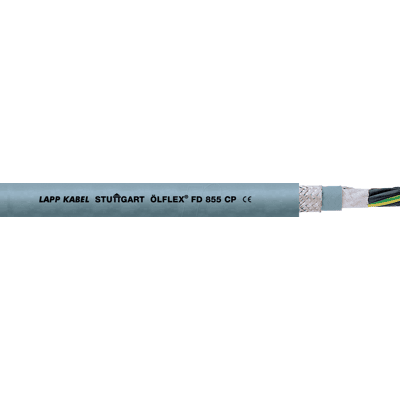 LAPP F855C 3G1,0-100 - OLEFLEX® FD 855 CP - apantallado - 100 m, 3 x 1,0, con PE LAPP F855C 3G1,0-100 - OLEFLEX® FD 855 CP - apantallado - 100 m, 3 x 1,0, con PE