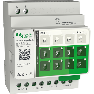 SCHNEIDER ELECTRIC SE MTN6725-0005S - SpaceLogic KNX puerta de enlace de transmisión segura DAL SCHNEIDER ELECTRIC SE MTN6725-0005S - SpaceLogic KNX puerta de enlace de transmisión segura DAL