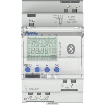 THEBEN AG 6410330 - Temporizador digital de 1 canal, programa anual, control por app Bluetooth THEBEN AG 6410330 - Temporizador digital de 1 canal, programa anual, control por app Bluetooth