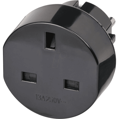 BRENNENSTUHL TRA GB SK - Adaptador de viaje Euro toma de corriente y enchufe de Inglaterr BRENNENSTUHL TRA GB SK - Adaptador de viaje Euro toma de corriente y enchufe de Inglaterr