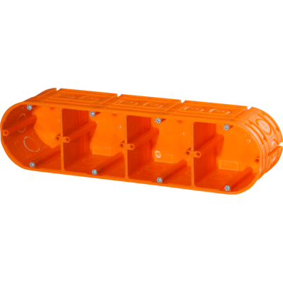 F-Tronic Modelo 7310104 - Caja de 4 vías, Profundidad 63mm, 5 unidades F-Tronic Modelo 7310104 - Caja de 4 vías, Profundidad 63mm, 5 unidades