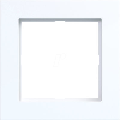 HAGER WAD6100WG - 1-way frame, A.1, light white, glossy HAGER WAD6100WG - 1-way frame, A.1, light white, glossy