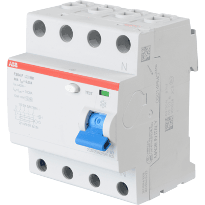 ABB F204F-40/0,03 Disyuntor diferencial tipo F 4P ABB F204F-40/0,03 Disyuntor diferencial tipo F 4P
