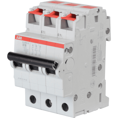 ABB B 16A 3p Interruptor automático - Protección eléctrica ABB B 16A 3p Interruptor automático - Protección eléctrica