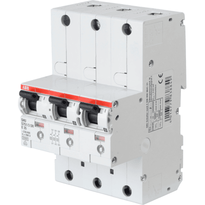 ABB S751/3DR-E35 - Fusible automático principal, selectivo, 35 A, 3 x 1 ABB S751/3DR-E35 - Fusible automático principal, selectivo, 35 A, 3 x 1
