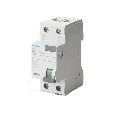 SIEMENS FI 3111 6 - Interruptor de protección de corriente residual, 16 A, 10 SIEMENS FI 3111 6 - Interruptor de protección de corriente residual, 16 A, 10