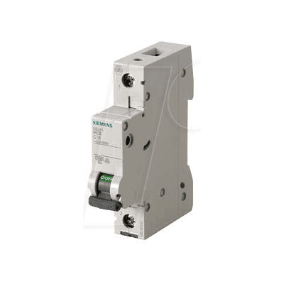 SIEMENS LS 6132 6 - Interruptor automático, Char. B, 32 a, 1 polo SIEMENS LS 6132 6 - Interruptor automático, Char. B, 32 a, 1 polo
