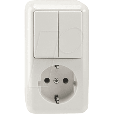 Merten MEG3498-8719 Blanco 1 Polo Interruptor y Enchufe - Enchufe y interruptor eléctrico Merten MEG3498-8719 Blanco 1 Polo Interruptor y Enchufe - Enchufe y interruptor eléctrico