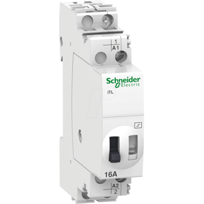 SCHNEIDER ELECTRIC A9C30011 - Interruptor remoto ITL, 1P, 1S, 16a, bobina 12 VCA 50/60Hz- 6 VC SCHNEIDER ELECTRIC A9C30011 - Interruptor remoto ITL, 1P, 1S, 16a, bobina 12 VCA 50/60Hz- 6 VC