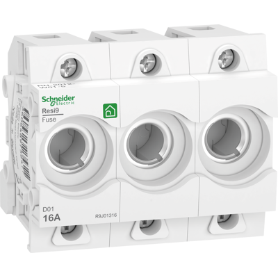 Schneider Electric R9J01316 - Base de fusible D01, 3P, 16A, 400V - Base de fusible Schneider Electric R9J01316 - Base de fusible D01, 3P, 16A, 400V - Base de fusible