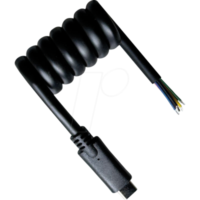 BKL 10080174 - USB C macho - extremos libres, 100 W, 0,5 m. BKL 10080174 - USB C macho - extremos libres, 100 W, 0,5 m.