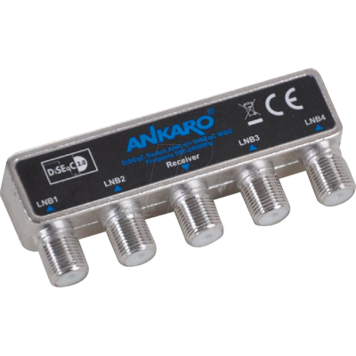 ANKARO ANK 4/1 WSG - Conmutador Satelital 4-1 ANKARO ANK 4/1 WSG - Conmutador Satelital 4-1