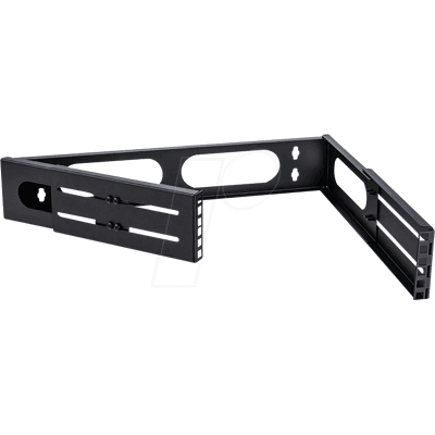 AXING QRA 200 - Soporte mural de 19" 2U, negro AXING QRA 200 - Soporte mural de 19" 2U, negro