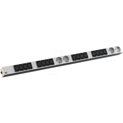 BACHMANN BACH 800.2335 - PDU, 1U, 16x C13, 4x contacto de protección BACHMANN BACH 800.2335 - PDU, 1U, 16x C13, 4x contacto de protección
