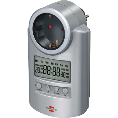 BRENNENSTUHL TIMER PL DIGI - Temporizador de primera línea DT, toma de corriente con t BRENNENSTUHL TIMER PL DIGI - Temporizador de primera línea DT, toma de corriente con t
