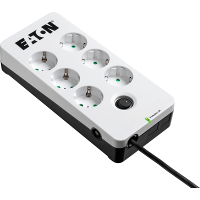 EATON PB6D - Lightning / surge protection, 6-way, earthed plug EATON PB6D - Lightning / surge protection, 6-way, earthed plug