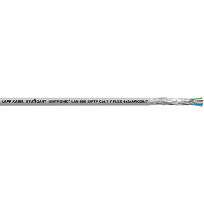LappKabel 2170142 Cable de Red - 4x2x0.13mm, 100m, Gris LappKabel 2170142 Cable de Red - 4x2x0.13mm, 100m, Gris