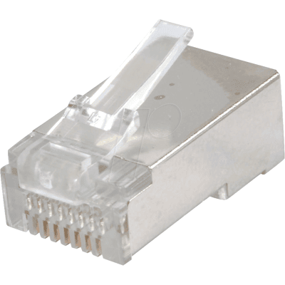 LogiLink Conector modular blindado CAT 5E - Ethernet LogiLink Conector modular blindado CAT 5E - Ethernet