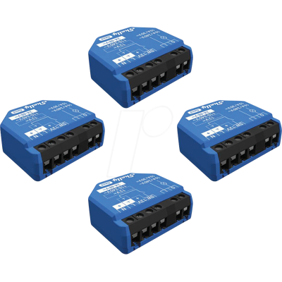 SHELLY 1 G3-4 - Shelly 1 Gen3, pack of 4 SHELLY 1 G3-4 - Shelly 1 Gen3, pack of 4