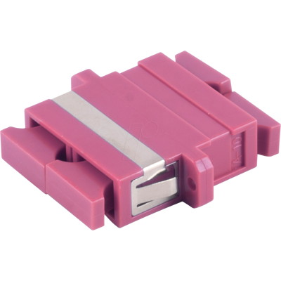 Shiverpeaks -BASIC-S- Conector de fibra óptica, SC-SC, dúplex, violeta Shiverpeaks -BASIC-S- Conector de fibra óptica, SC-SC, dúplex, violeta