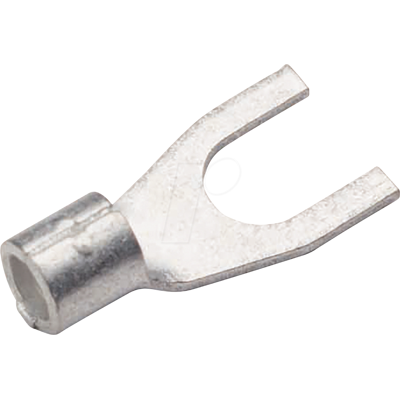 CIMCO 180540 - Tenedor para cable de horquilla, DIN 46234 4 - 6 mm², M4, 100 pi CIMCO 180540 - Tenedor para cable de horquilla, DIN 46234 4 - 6 mm², M4, 100 pi
